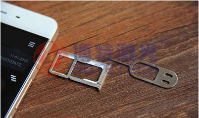 激光焊接机在手机SIM卡槽中的应用