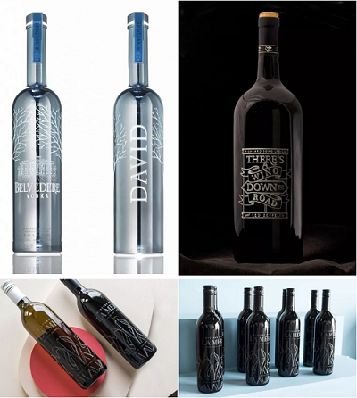 瓶酒瓶打标样品 瓶酒瓶打标样品